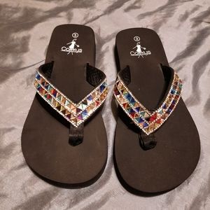 Kids Corkeys Sandals
